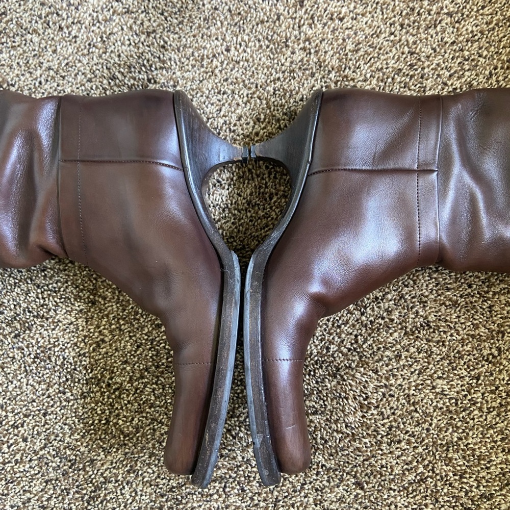 Prada Vintage Kitten Heel Boots 36.5 - Picture 2 of 11